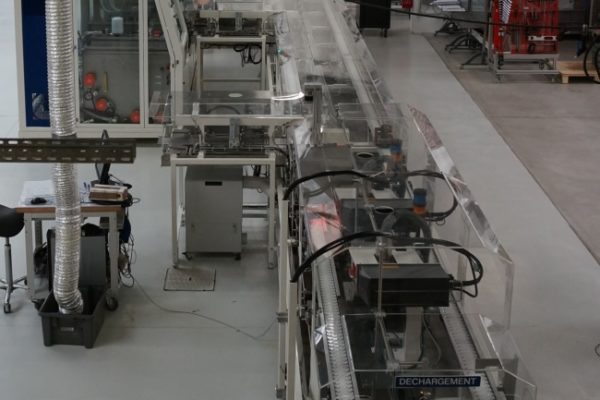 1_DAM Group Test Module boite de vitesse ligne automatisée hydraulique production