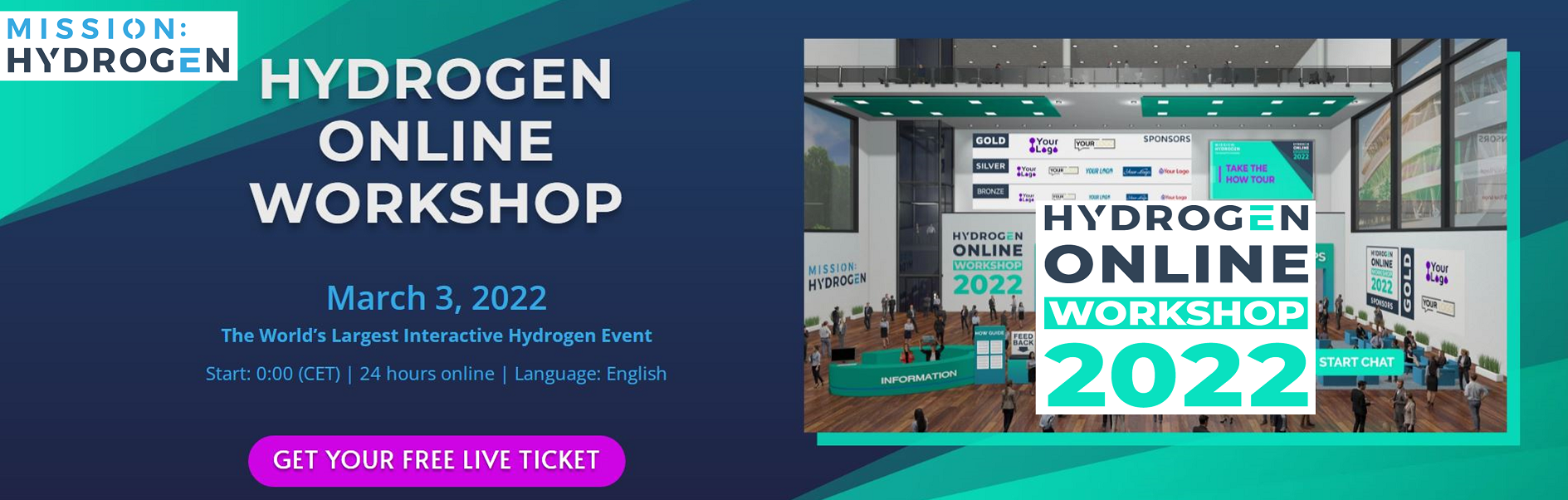 Join DAM Group at the Hydrogen Online Workshop 2022