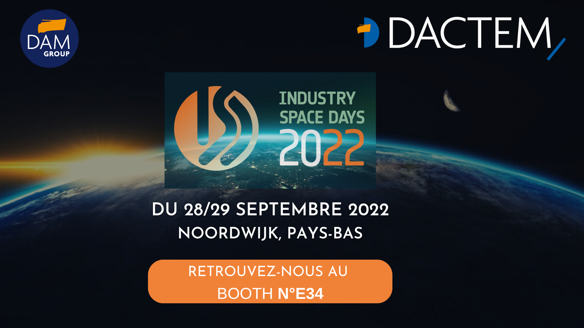 DACTEM PARTICIPATES IN THE EUROPEAN SPACE AGENCY’S “INDUSTRY SPACE DAYS