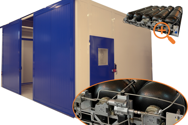 High pressure testing solution for hydrogen components and circuits DAM Group