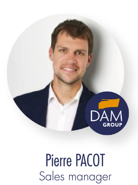 dam group Pierre PACOT sales manager Foire d'Hanovre 2023